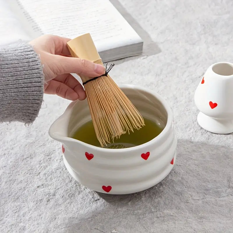 AOI Matcha Szett | Fehér-Rózsa