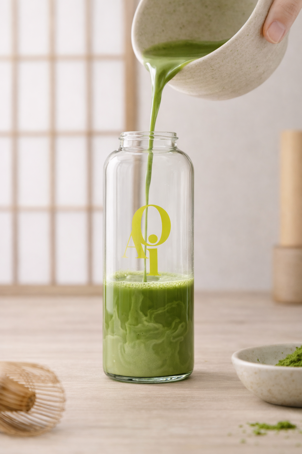 AOI Matcha Üvegpalack