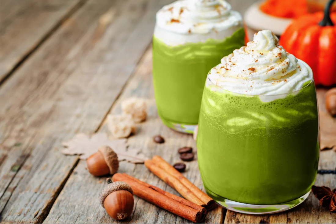 Sütőtökös Matcha Latte – az ősz íze egy csészében 🎃🍵
